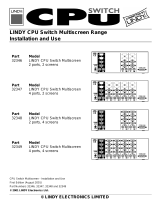 Lindy CPU Switch MultiScreen 4/2 Specification