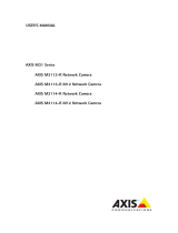 Axis M3114-R User manual