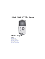 Kodak Playsport Series User ZX3 User manual