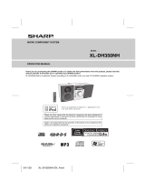 Sharp XLDH350NH User manual