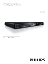 Philips HDMI 1080p DivX Ultra User manual