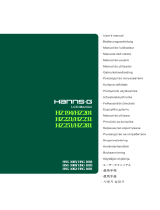 Hanns.G Model: HZ251 & HZ281 User manual