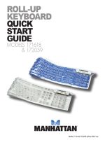Manhattan 171618 Installation guide