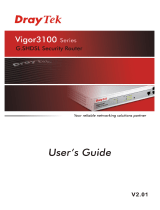 Draytek Vigor3100i User guide