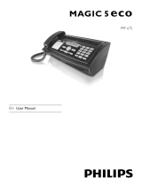 Philips PPF675 User manual