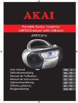 Akai APRTC 41U User manual
