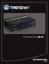 Trendnet 16-Port 10/100Mbps GREENnet Switch Installation guide
