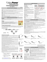 CyberPower PR2200LCDRT2UTAA User manual