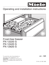 Miele FN 12620 S Installation guide