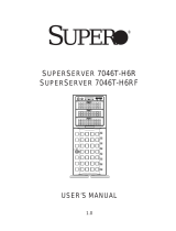 Supermicro SYS-7046T-H6R User manual