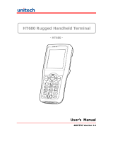 Unitech HT680 User manual
