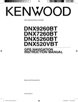 Kenwood Electronics DNX5260BT User manual
