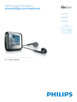 Philips SA2SPK User manual
