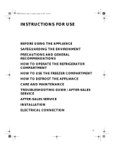 Smeg FR310APL Troubleshooting guide