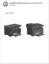 HP Pro M1212nf User guide