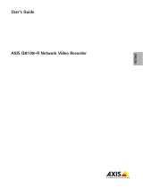 Axis Communications Q8108-R User manual