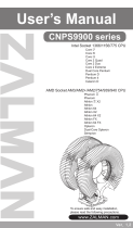 ZALMAN CNPS9900A LED User manual