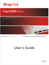 Draytek VIGOR2820VSN User guide
