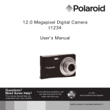 Polaroid T1234 - Digital Camera - Compact User manual
