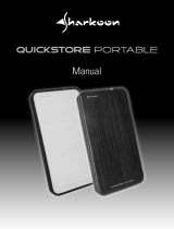 Sharkoon QuickStore Portable 500GB Owner's manual
