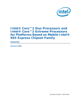 Intel Core 2 Duo Processor Datasheet