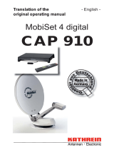 Kathrein MobiSet 4 digital CAP 910 User manual