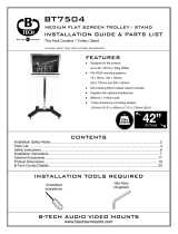 B-Tech BT7504 Installation guide
