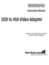 StarTech.comUSB VGA External Dual/Multi Monitor Video Adapter