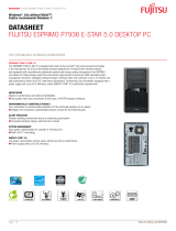 Fujitsu Esprimo P7936 Datasheet