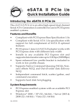 SIIG eSATA II PCIe i/e Adapter User manual