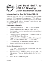 SIIG SATA/USB 2.0 Docking User manual