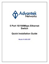 Advantek Networks ANS-05P User manual
