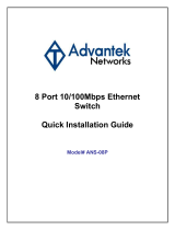 Advantek Networks ANS-08P User manual
