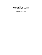 Acer Aspire M3470G User guide