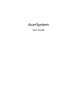 Acer Aspire X1301 User manual