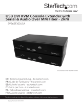StarTech.com USB, DVI KVM Console Extender w/ Serial & Audio Owner's manual