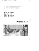 DeDietrich DTV725 User manual