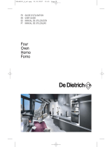 De Dietrich Oven User manual