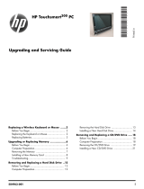 HP TouchSmart 300-1100 Desktop PC series User manual