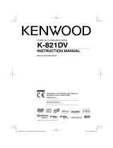 Kenwood Electronics K-821DV Owner's manual