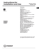 Indesit FID20WH Installation guide