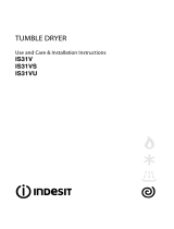 Indesit IS 31 VU Installation guide