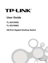 TP-LINK TL-SG1005D - 5 PORT GIGABIT DESKTOP SWITCH User manual