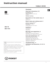 Indesit IDC 75 S User manual