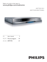 Philips BDP7500S2 User manual