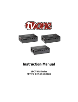 TV One 1T-CT-612 User manual