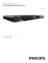 Philips DVP3580/05 User manual