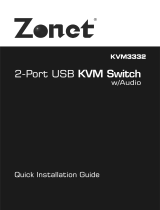 Zonet KVM3332 Installation guide