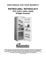 Baumatic RETRO14IV User manual