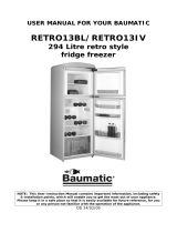 Baumatic RETRO13IV User manual